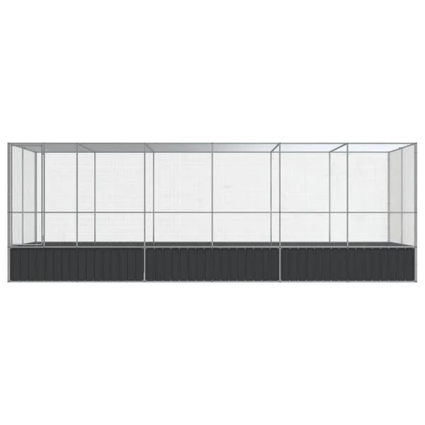Vogelvoliere Vogelkäfig Käfig Kleintiergehege Gehege 625x207x212cm