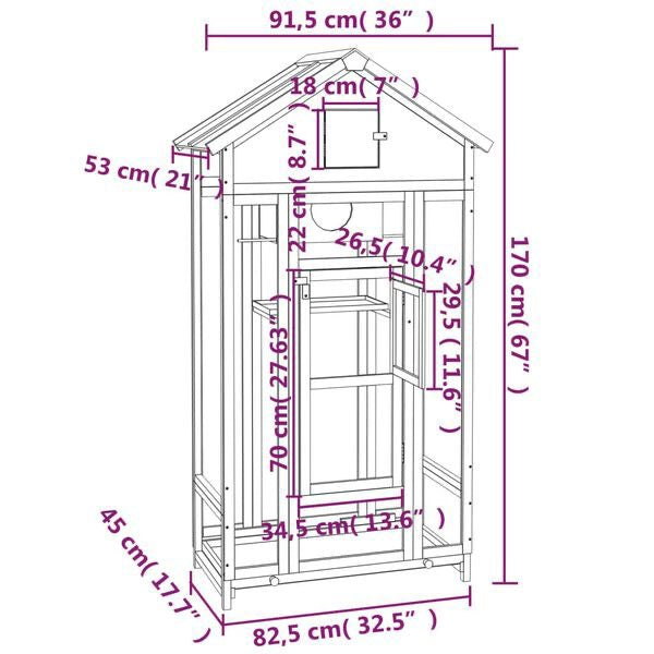 Voliere Vogelkäfig Vogelgehege Vogelhaus Nistkasten