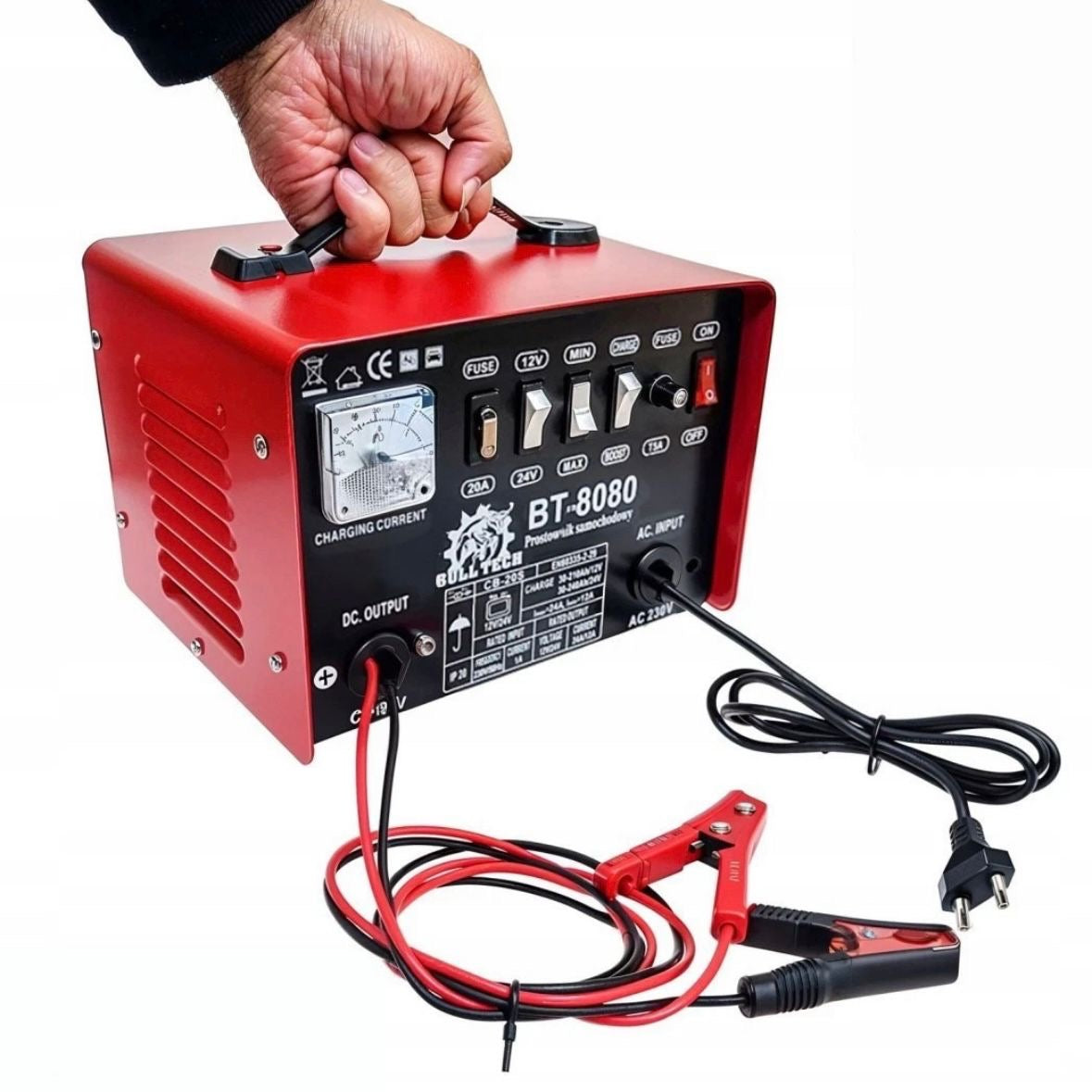 Batterieladegerät 12V 24V 24A Starthilfe KFZ Auto LKW Booster Starter 240Ah