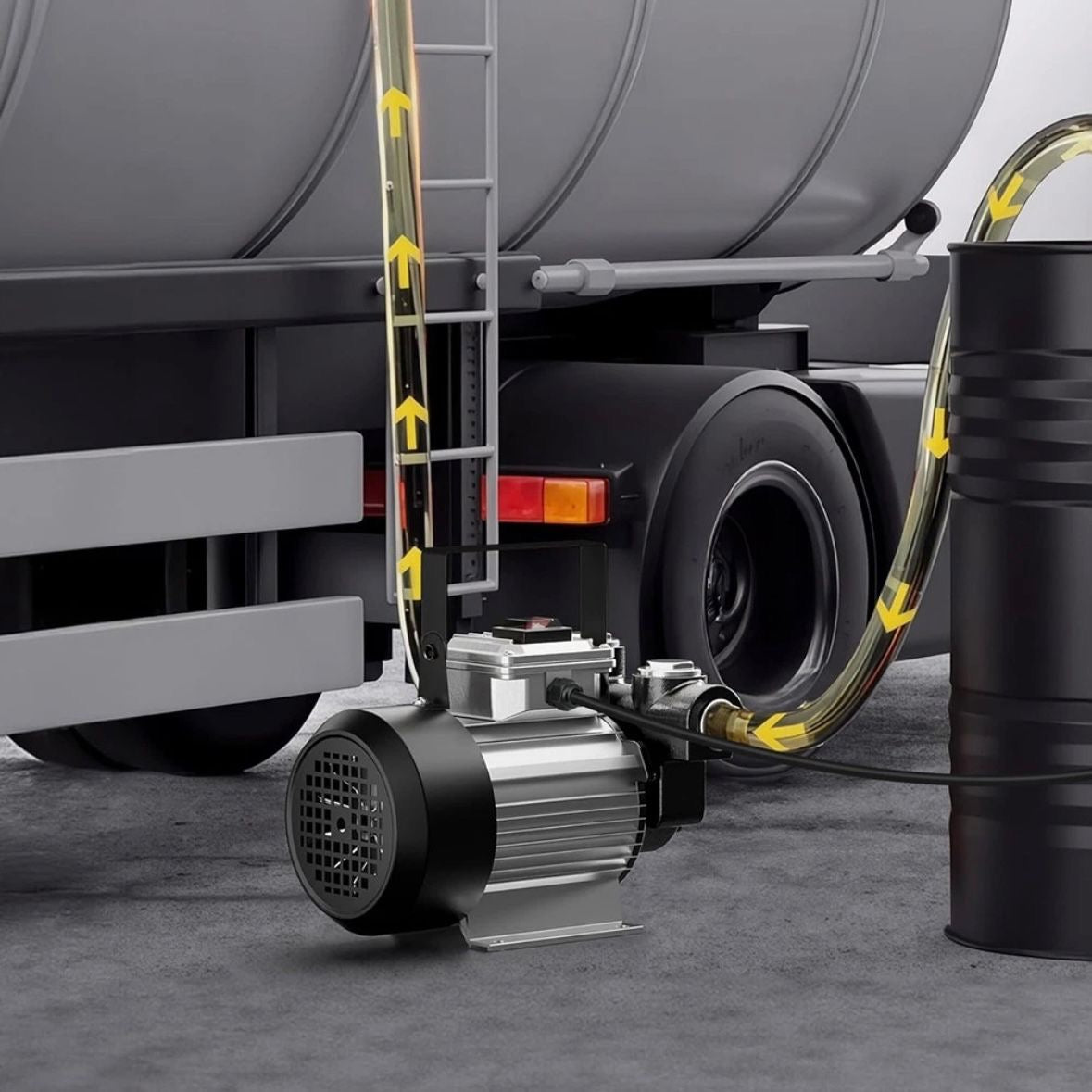 Heizöl- und Dieselpumpe 230V/550W 60l/min Selbstansaugende Heizölpumpe