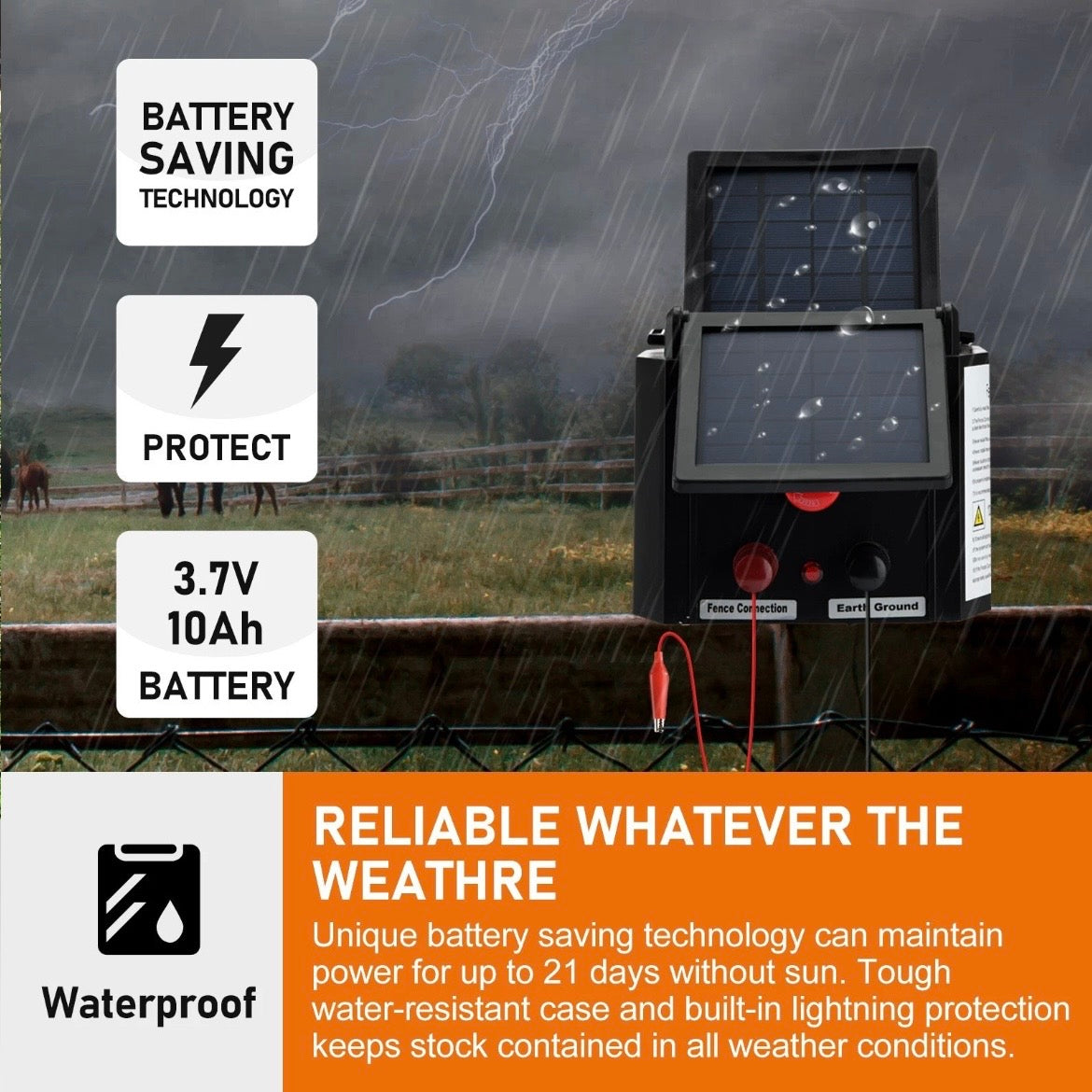 Weidezaungerät Elektrozaungerät Weidezaun Weidegerät Elektrozaun