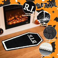 Halloween Grabstein Dekoration Fußmatte Bodenmatte Teppich
