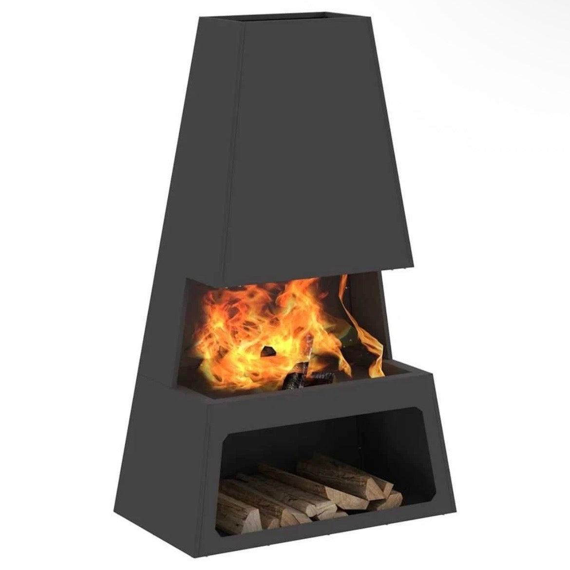 Feuerstelle Gartenmöbel Feuerkorb Outdoor Kamin Terrasse