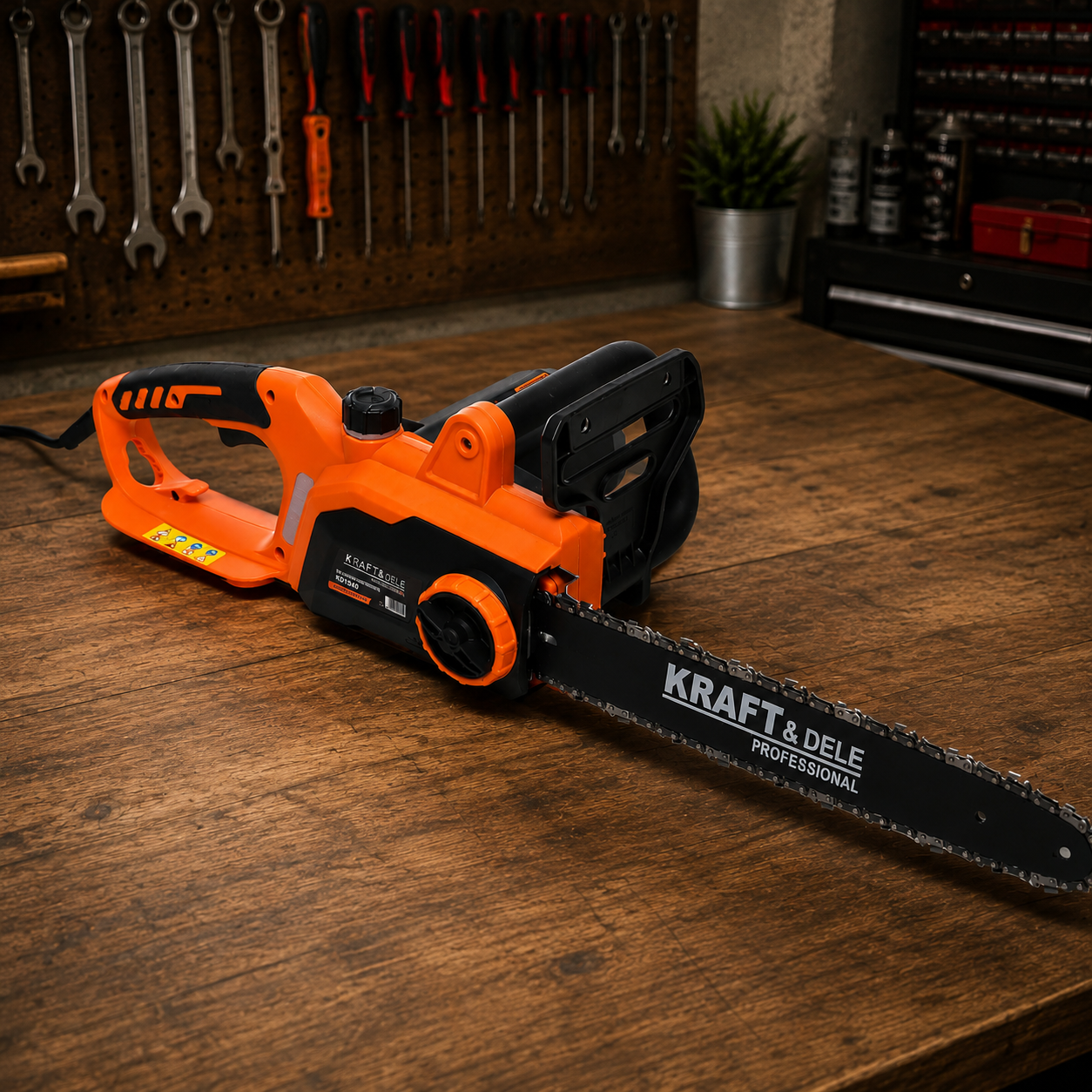 Elektrische Kettensäge 2800W Motorsäge Elektrosäge Säge Werkstatt