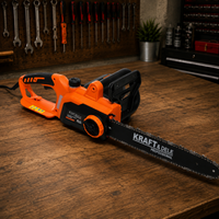 Elektrische Kettensäge 2800W Motorsäge Elektrosäge Säge Werkstatt