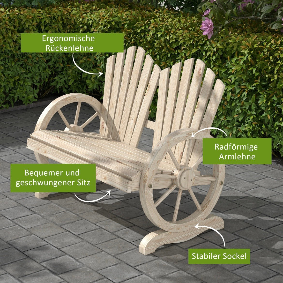 Gartenbank Sitzbank Gartenmöbel Bank Möbel Garten