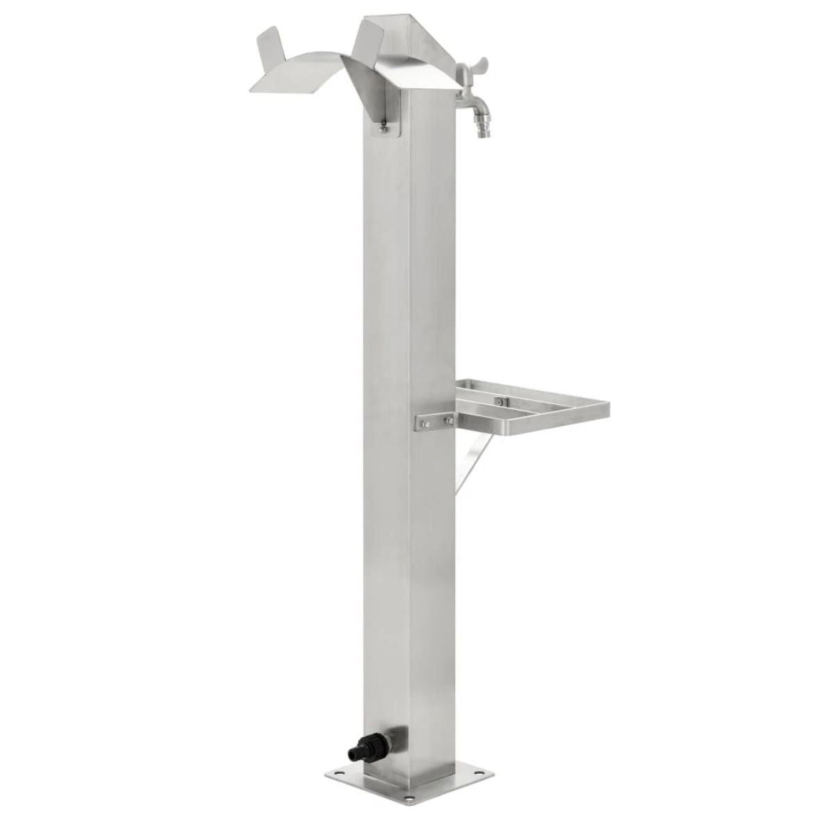 Wassersäule Edelstahl 95cm Brunnen
