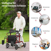2in1 Seniorenrollator Seniorenrollstuhl Rollstuhl Senioren