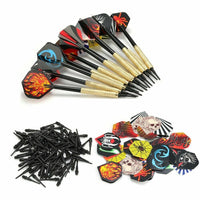 14x Dartpfeile Softdart Edelstahl Pfeile Dartset Set Dart