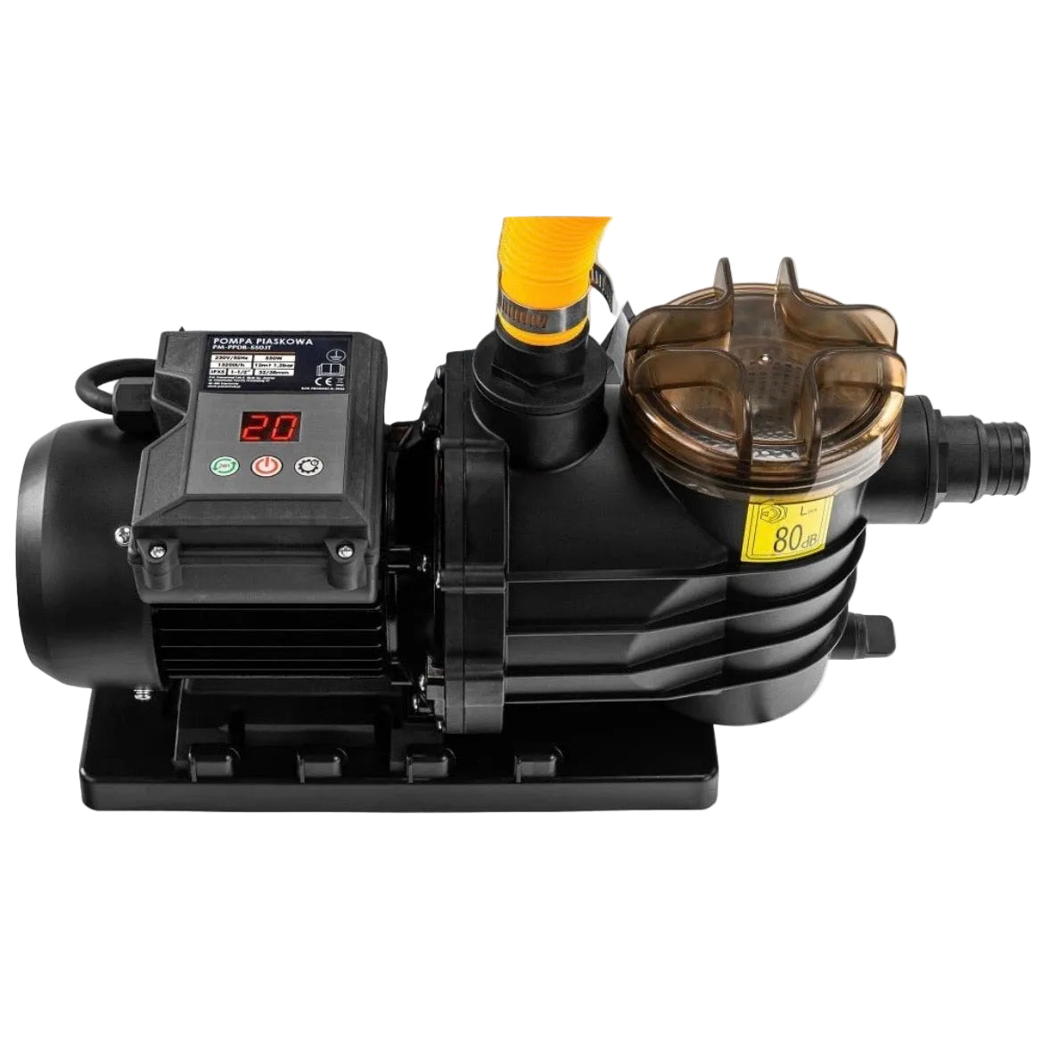 Sandfilterpumpe Pool 550W Sandfilteranlage Filteranlage