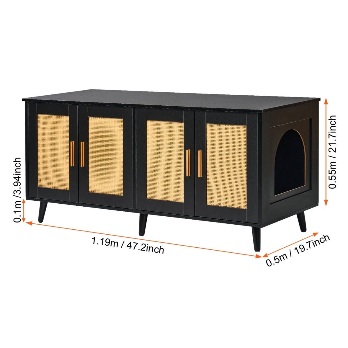 Katzentoilette Katzenklo Schrank Katzenhaus Katzenschrank Katzen