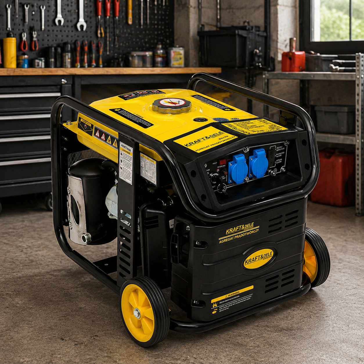 Inverter Stromgenerator 4,8 kW 230V Notstromaggregat Generator