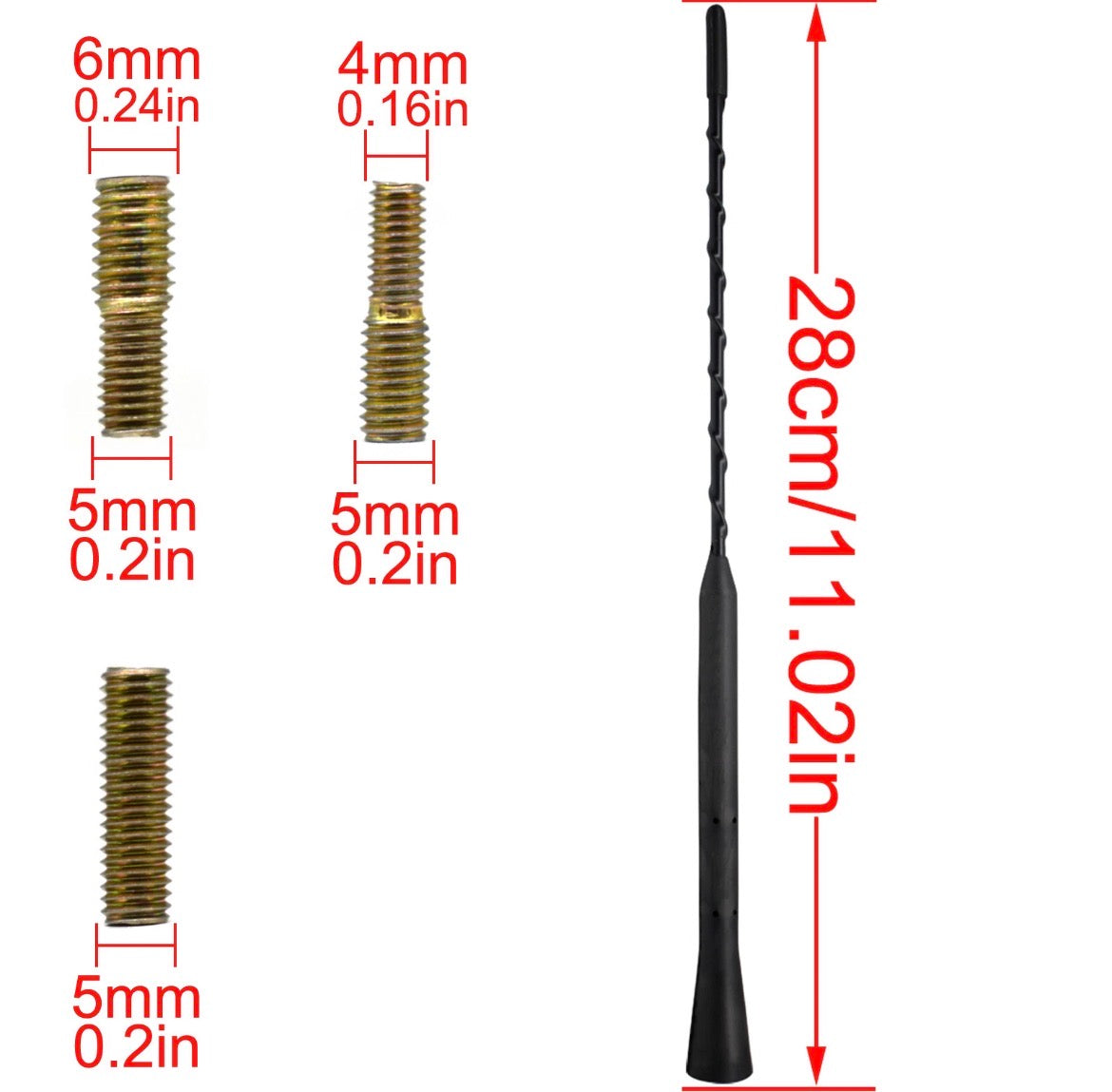 Antennestab Dach Antenne Für Opel Astra G H Corsa C D Zafira Meriva