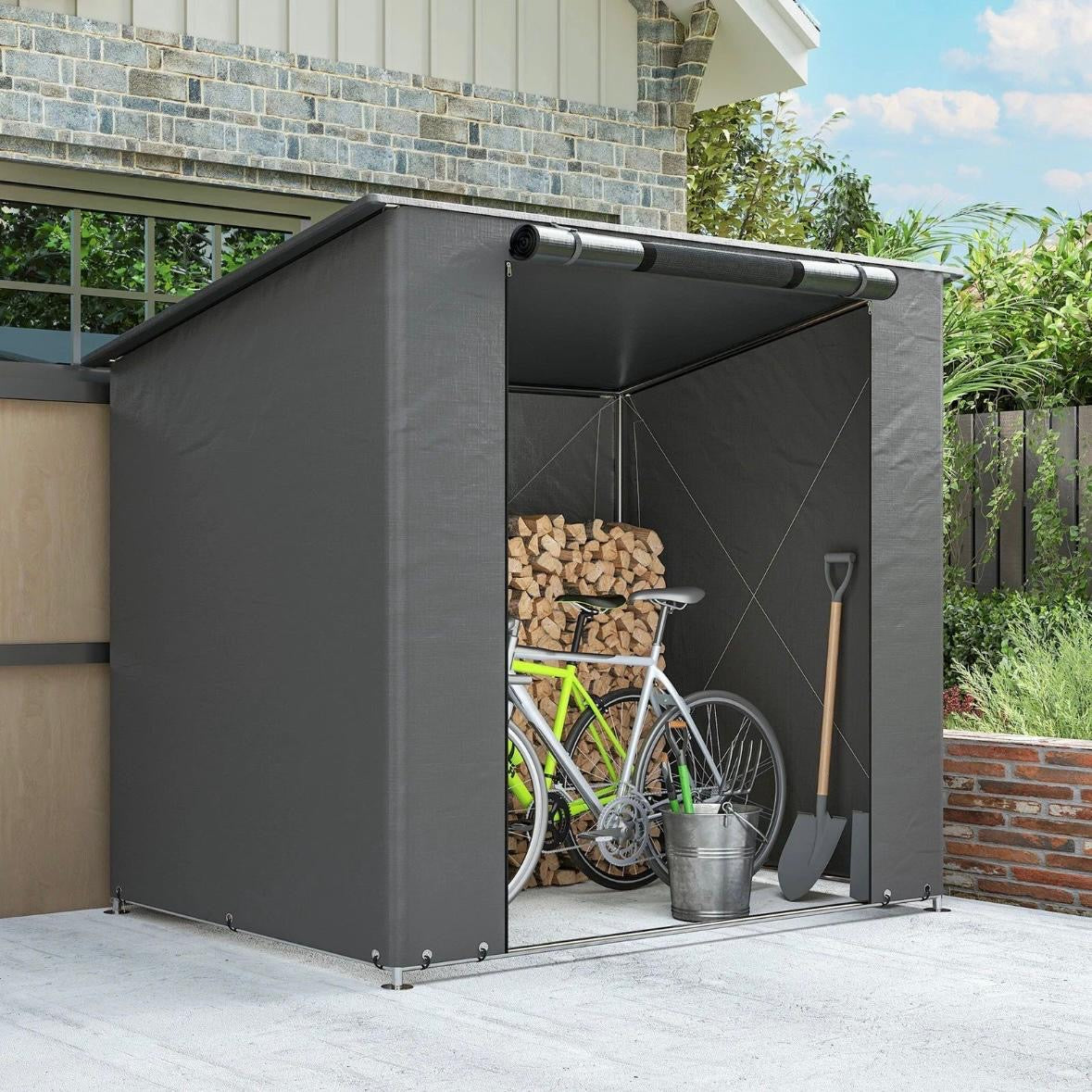 Zeltgarage 1,9x1,2m Wasserdicht
Garagenzelt Reißverschlusstür