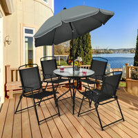 Gartenmöbelset Balkonmöbel Bistroset Schirm Gartentisch Gartenstühle