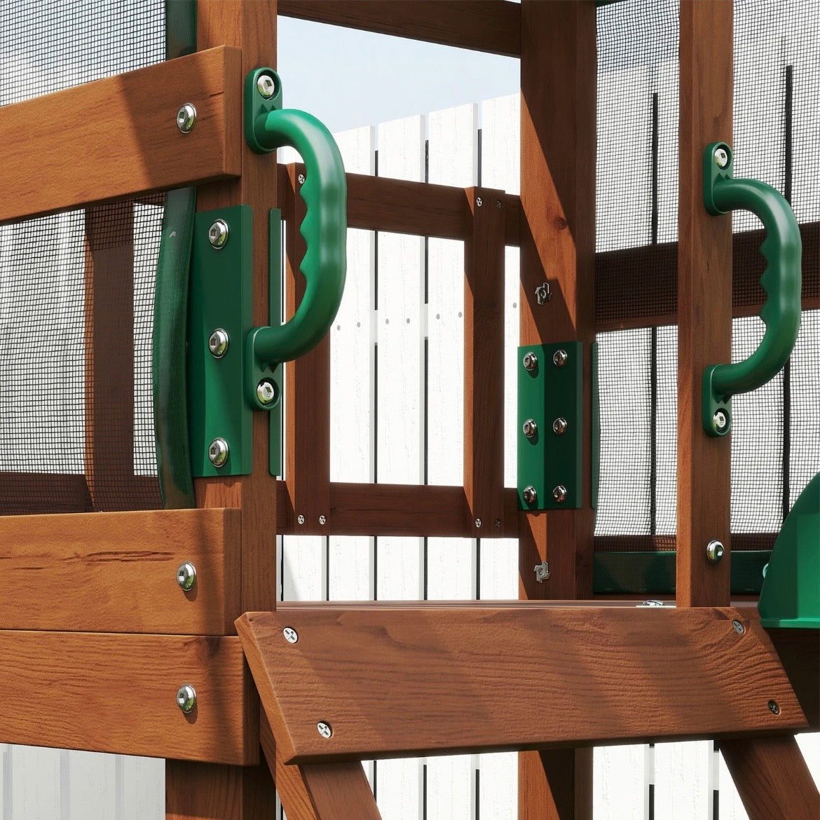 Spielturm Klettergerüst Schaukelgestell Rutsche Spielgerät