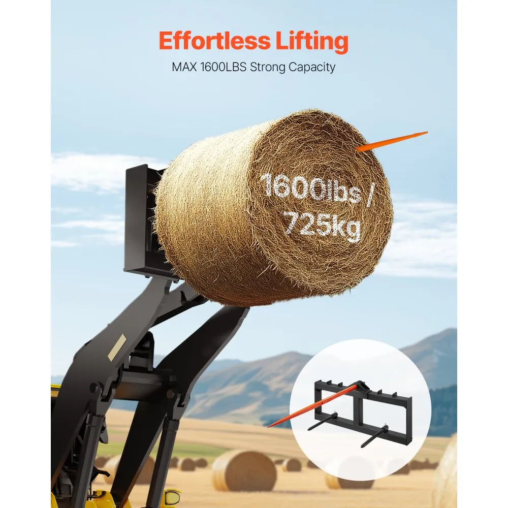Frontladerzinken 725kg Ballenzinken Schwerlastzinken Kompaktladern