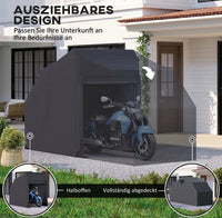 Abdeckplane Faltbar Outdoor Motorradabdeckung Wasserdicht