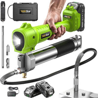 Akku-Fettpresse 10000PSI Elektrische Fettpresse 2x Batterien Werkstatt