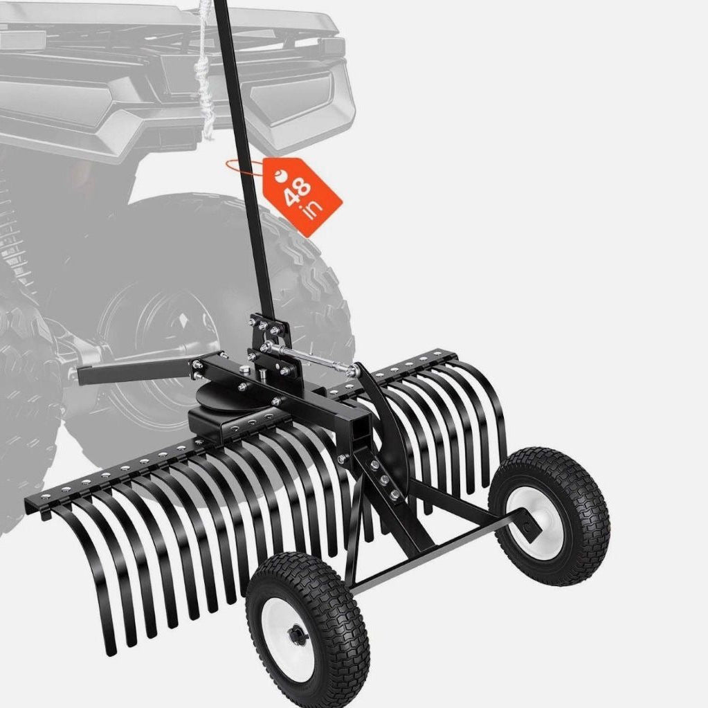 1219mm Rasentraktor Heuharke ATV mit 24 Zinken