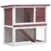Kaninchenstall Hasenstall Kleintierstall Holz Freigehege Outdoor Stall