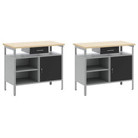 8tlg Werkbank Werkzeugschrank Werktisch Werkschrank
