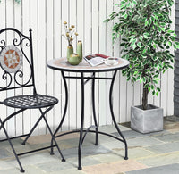 Gartentisch Mosaiktisch Balkontisch Beistelltisch Seviertisch
