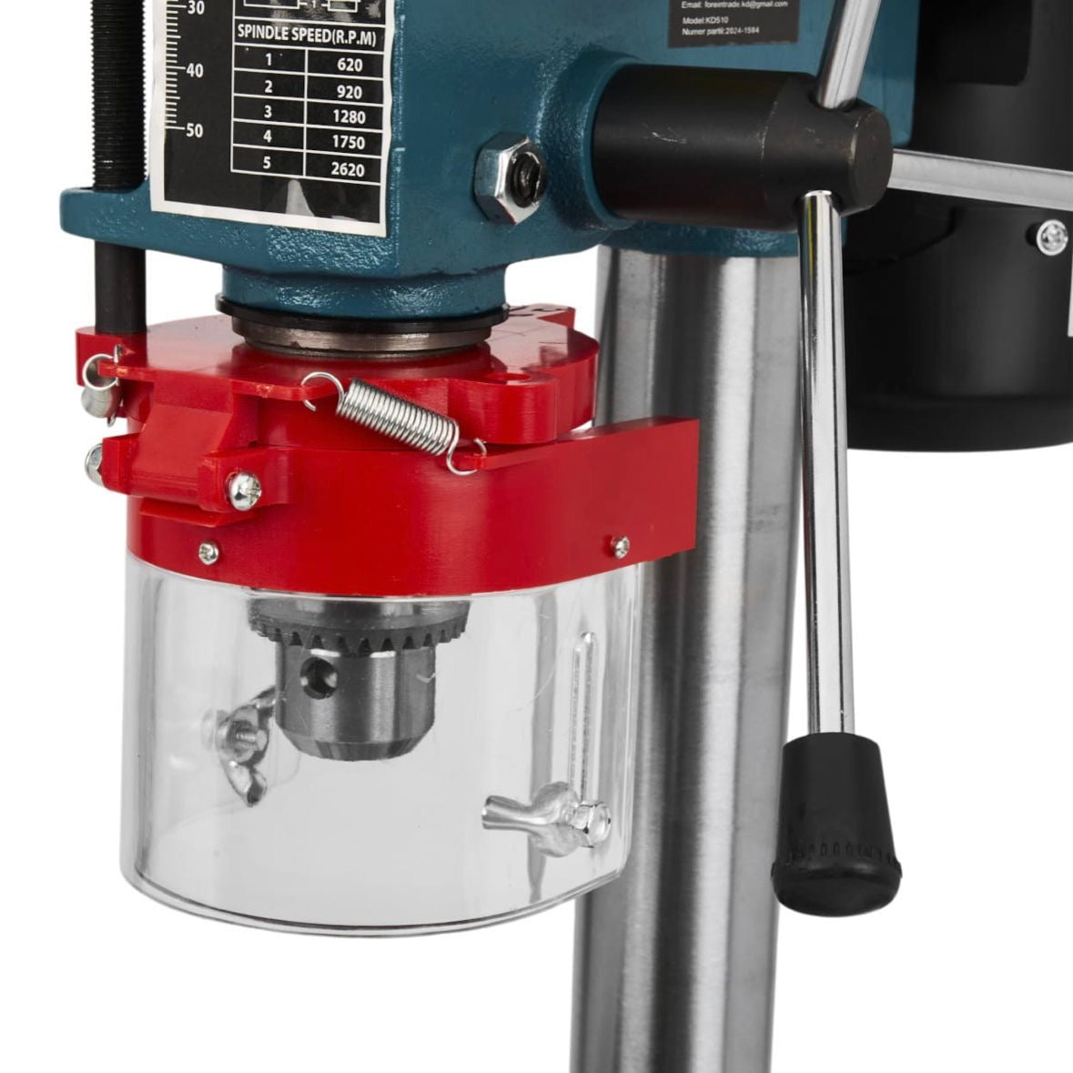 Säulenbohrmaschine 1550W Bohrer Bohrmaschine Standbohrmaschine Maschine