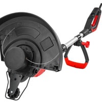 Elektro Rasentrimmer 1450W Motorsense Gartensense Doppelfadenkopf 330mm