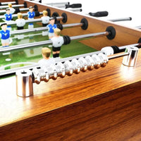 Design Tischkicker Kickertisch Balleinwurf 140x74,5x87,5cm Kicker
