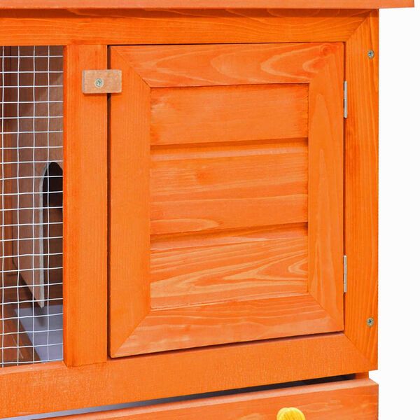 Kleintierstall Kaninchenstall 90x45x80cm Hasenstall Hasengehege Stall Hasen
