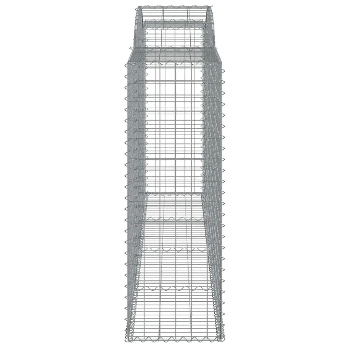 Gabionenkorb Hochbogen Steinkorb Gabione Zaun 300x50x140cm