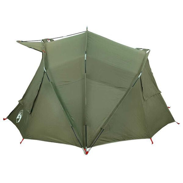 5 Personen Angelzelt Outdoor Zelt Camping Dunkelgrün