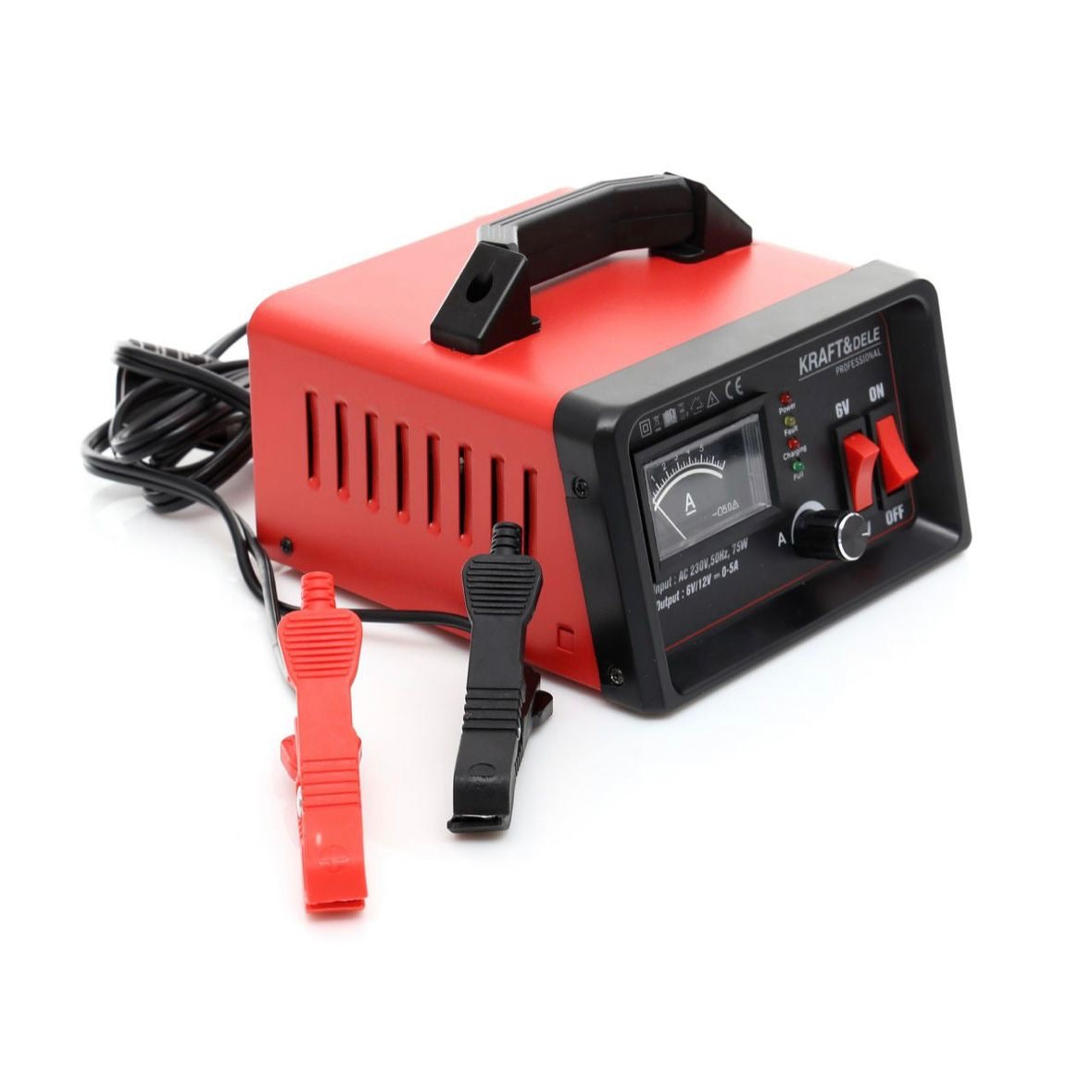 Batterieladegerät 6V 12V Ladegerät Batterie KFZ Werkstatt Autobatterie