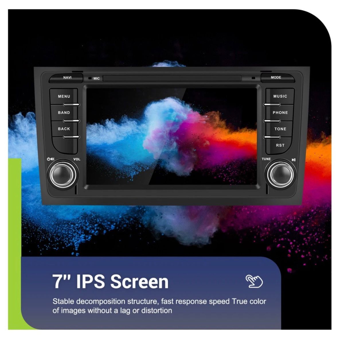 Autoradio für AUDI A6 C5 1997-2004 Android 15 GPS WIFI 4G+64G RDS