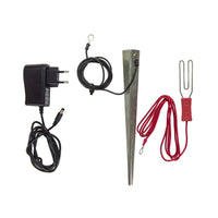 Weidezaungerät 12V 230V Elektrozaungerät 10km LED Weide