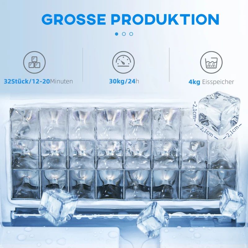 Eiswürfelmaschine Eiswürfelspender Gastronomie Küchengeräte Küche
