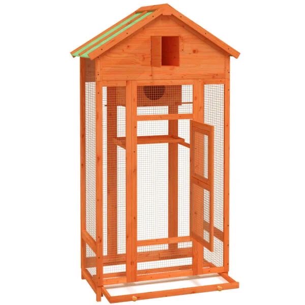 Voliere Vogelkäfig Vogelgehege Vogelhaus Nistkasten