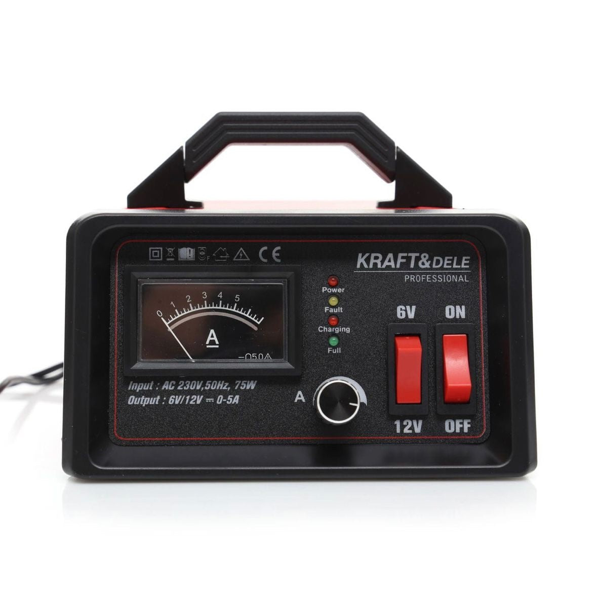 Batterieladegerät 6V 12V Ladegerät Batterie KFZ Werkstatt Autobatterie