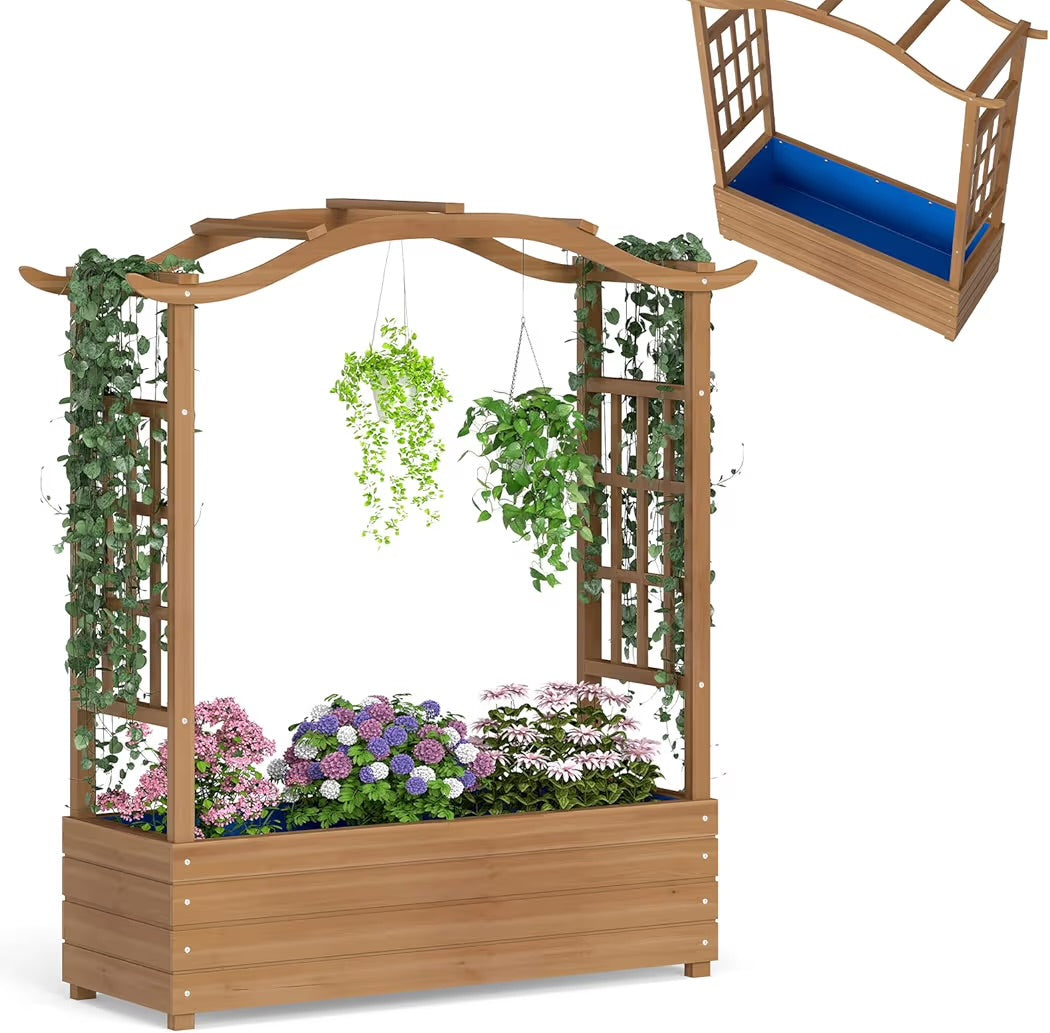 Blumenkasten Hochbeet Pflanzenkasten Frühbeet