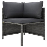 12tlg Gartenlounge Set Gartenmöbel Rattan Kissen Sitzecke
