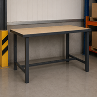 Werktisch 120x60x85 cm Werkbank Arbeitstisch Packtisch Werkstattisch