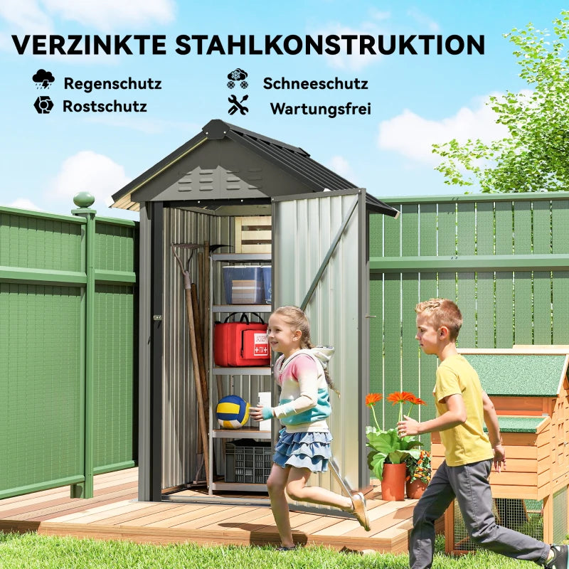 Metall Gerätehaus Geräteschuppen Gartenschuppen Gartenhaus Schuppen