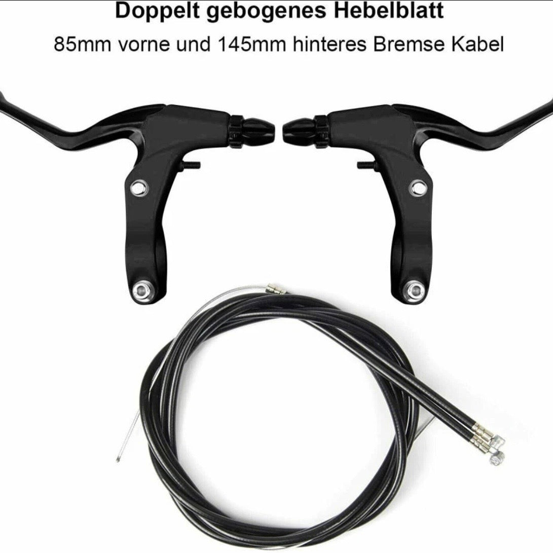 Fahrrad MTB Mechanische Scheibenbremsen Set Vorne Hinten Bremsklötze