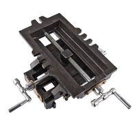 Maschinenschraubstock 125mm 2-Achsen Kreuztisch Schraubstock Schrauben