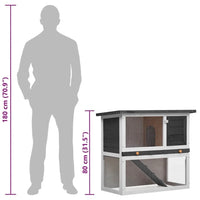 Kaninchenstall Hasenstall Kleintierstall Holz Freigehege Outdoor Stall