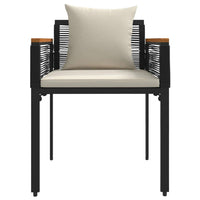3tlg Gartenmöbel Set Poly Rattan Balkonmöbel Lounge Möbel