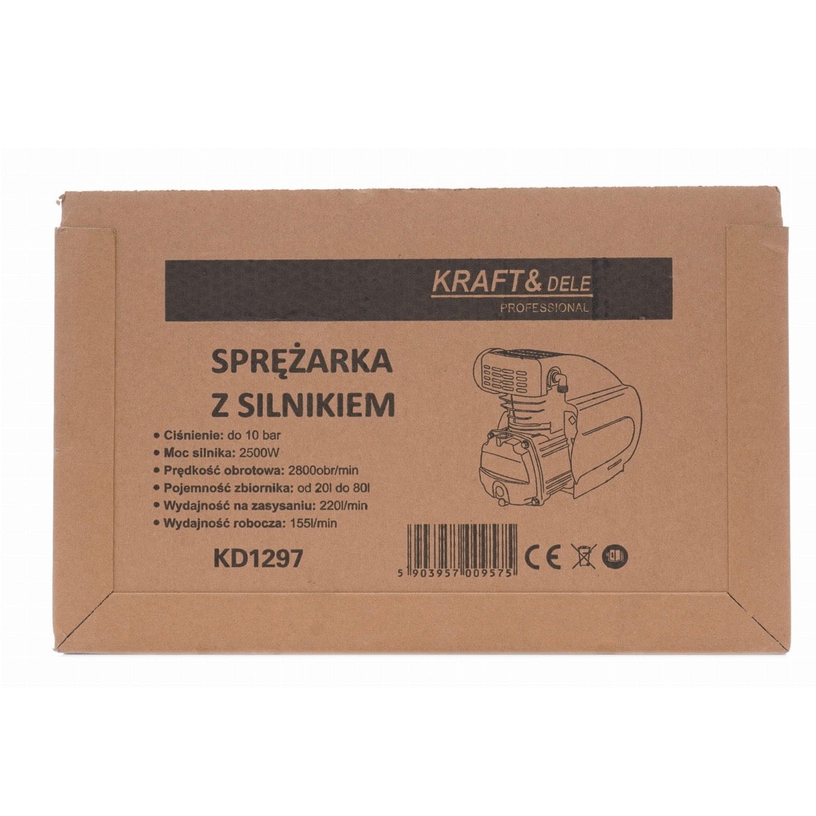 Luftkompressor 2500W Kompressor Druckluft Werkstatt