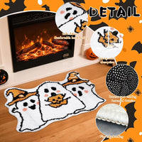 Halloween Deko Geist Fußmatte Teppich Bodenmatte Dekoration