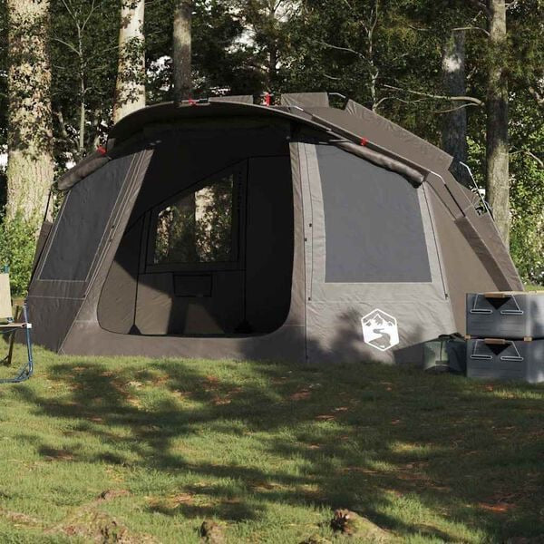 5 Personen Angelzelt Outdoor Zelt Camping Grau